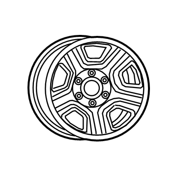Jeep Wagoneer L Spare Wheel - 4755196AD