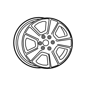 Ram 5YD55VCRAA Wheel, Alloy