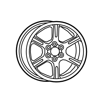 Ram 4755198AA Wheel, Spare