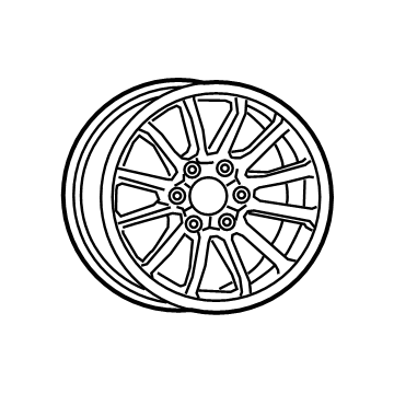 Ram 4755197AA Wheel, Spare