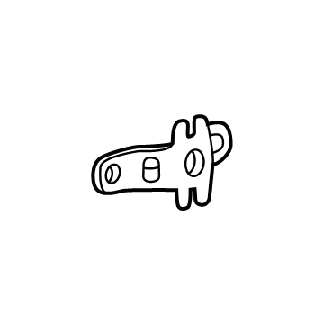 Jeep 68438341AA Tensioner Bracket