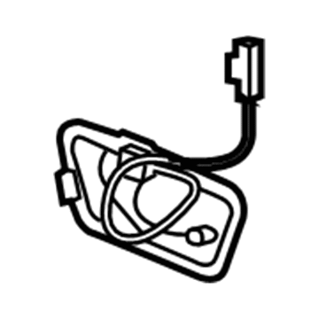 2008 Chrysler Pacifica Tailgate Handle - 1GB12WS2AA