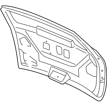 Mopar 5101923AG Lift Gate, Rear
