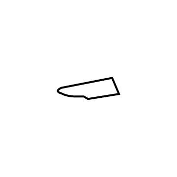 Mopar 1RB81AAAAB Outer Molding, Driver Side