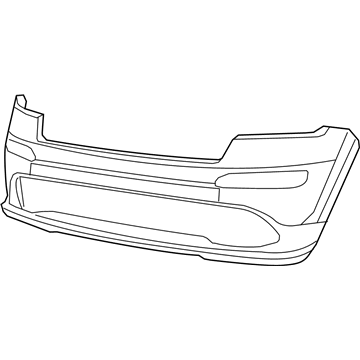 2016 Jeep Grand Cherokee Bumper - 68311026AA