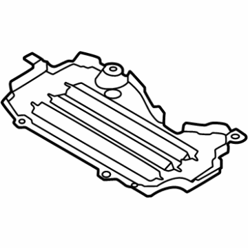 Mopar 68439488AA Baffle Plate