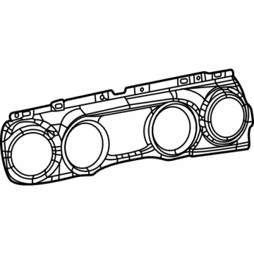 Jeep 6AB19SD5AA Cluster Bezel
