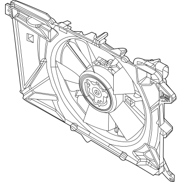 Jeep Engine Cooling Fan - 68453302AA