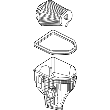 Dodge 68424621AC Air Cleaner Assembly