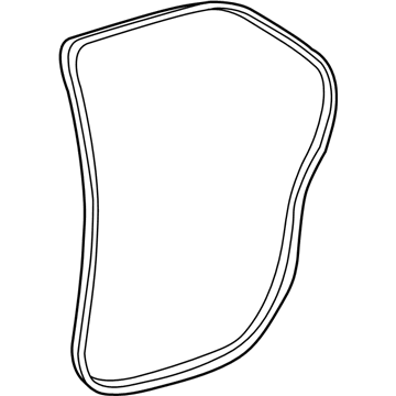 Chrysler Door Seal - 68039977AJ