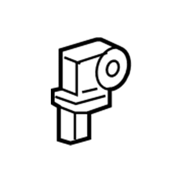 Mopar 56038975AA Side Impact Sensor, Rear