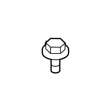 Dodge 68073652AA Upper Cover Screw