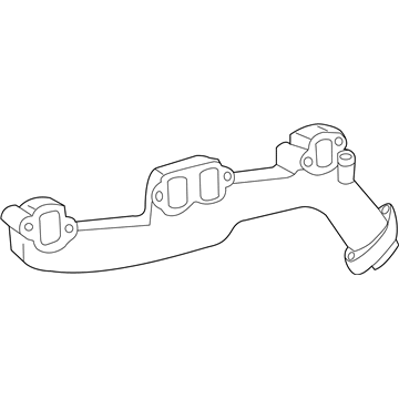 Dodge 53013848AG Exhaust Manifold