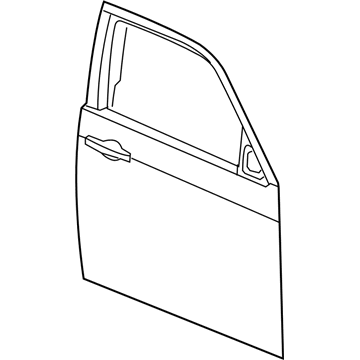 Mopar 5112018AB Outer Panel, Front Passenger Side