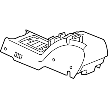 Chrysler Pacifica Center Console Base - 1AF291L2AA