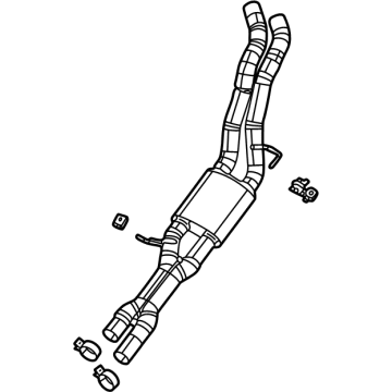 Jeep 68480943AD Resonator