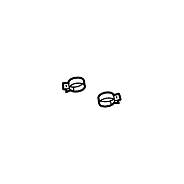 Jeep 68361653AB Muffler Clamp