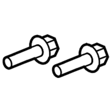 Chrysler 6507742AA Lower Hinge Bolt