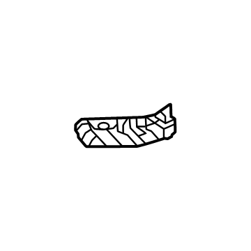 Dodge 68533282AA Bumper Cover Upper Bracket