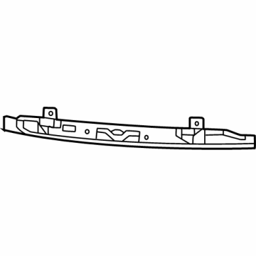 Dodge 68227140AC Impact Bar