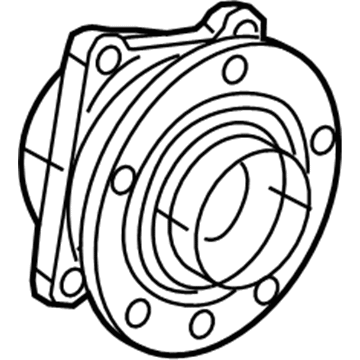 Jeep 4779869AC Front Hub & Bearing