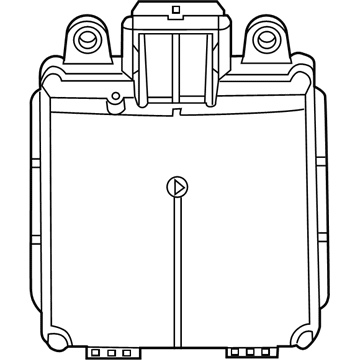 Ram 68548895AA Blind Spot Radar