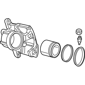 Jeep 68443751AA Caliper K - Disc Brake