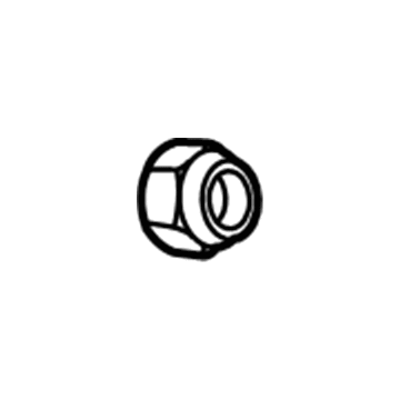 Jeep 6509460AA Belt & Retractor Nut