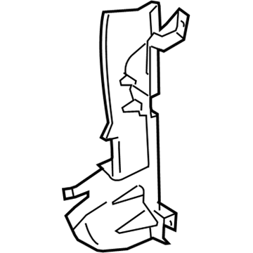 Mopar 4809766AC Side Seal, Front Passenger Side
