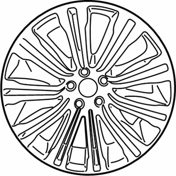 Chrysler 300 Spare Wheel - 1TD73DX8AB