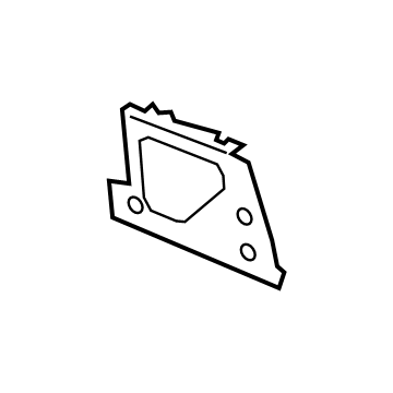 Ram 68054376AA Bulkhead