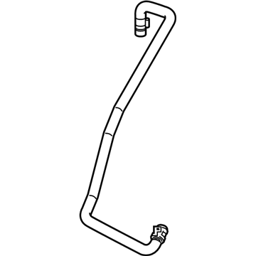 Jeep Wrangler Radiator Hose - 68541743AA