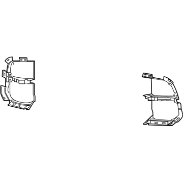 Mopar 68197700AB Closure Panel, Front Passenger Side