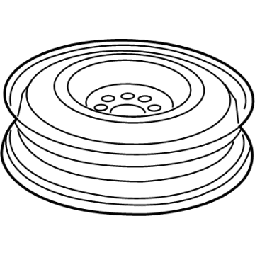 Jeep 4726258AA Spare Wheel
