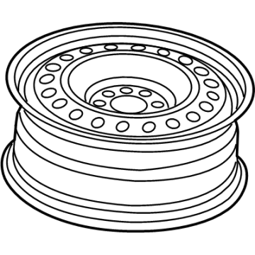 Jeep 4726429AA Spare Wheel