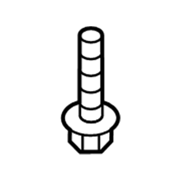 Chrysler 6104392AA Transmission Mount Bolt