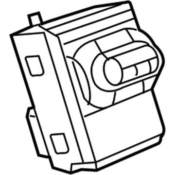 Mopar 4602678AB Lock Switch, Front