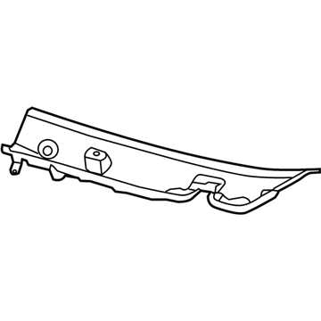 Ram 1ZS88JXWAD Cowl Grille