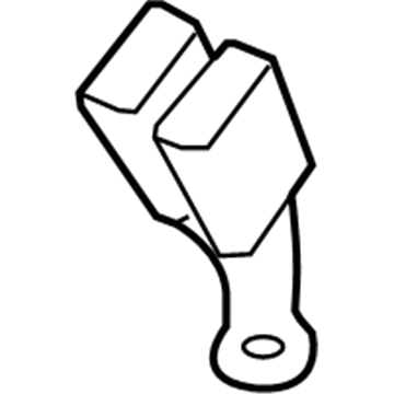 Mopar 5KJ741K7AB Buckle End, Beige, Rear Passenger Side