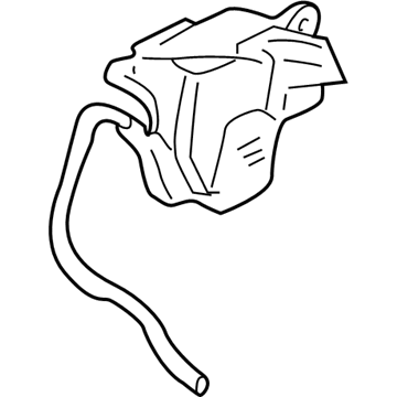 2002 Dodge Neon Coolant Reservoir - 5278027AC