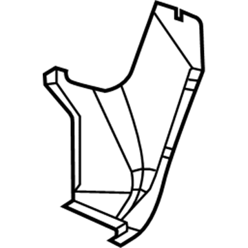 Mopar 55372765AG Splash Shield, Rear Driver Side