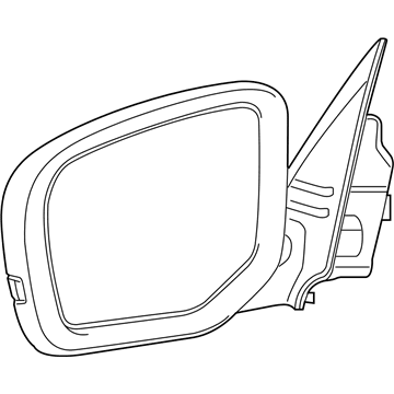 Ram 68142666AO Mirror Assembly