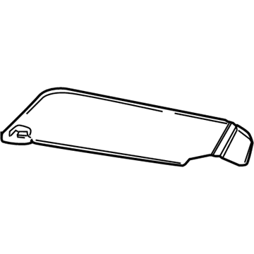 Jeep Commander Sun Visor - 1DD971D1AA