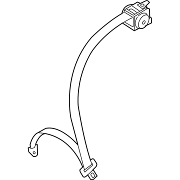 2005 Chrysler Sebring Seat Belt - MR595563