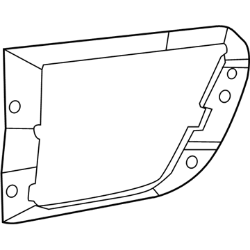 Mopar 68220976AA Tail Lamp Assembly Gasket, Rear Passenger Side