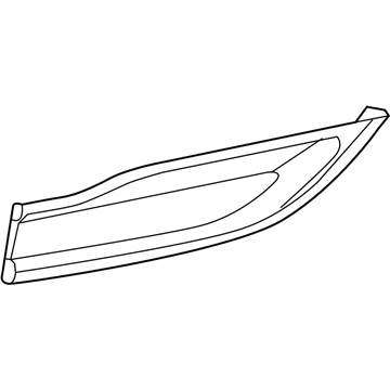 Mopar 68219799AA Bezel, Rear Inner Driver Side