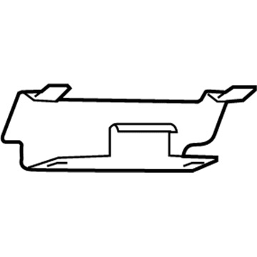 Ram 68134205AA Upper Trim Lower Bracket