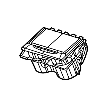 Mopar 68541931AB Cup Holder, Front