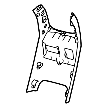 Mopar 6XX84TX7AA Rear Panel Trim