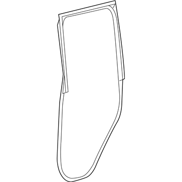 Jeep Wrangler Weather Strip - 68271731AG